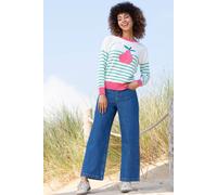 Kite Women's Wareham Wide Leg Jeans in Navy | Size: 16