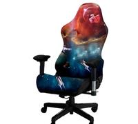Kitegrese Printed Gaming Chair Slipcover, Cat Scratch Proof Stretchable Game Chair Cover with Arms Cover(C)