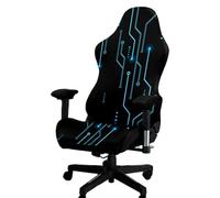 Kitegrese Printed Gaming Chair Slipcover, Cat Scratch Proof Stretchable Game Chair Cover with Arms Cover(K)