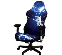 Kitegrese Printed Gaming Chair Slipcover, Cat Scratch Proof Stretchable Game Chair Cover with Arms Cover(F)