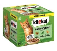 Kitekat Pouch Multipack Country Picnic In Sauce 96 X 85G