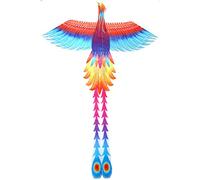 Kites for Adults Outdoor Large Gorgeous Colorful Phoenix Kite Park Lawn Party Entertainment Facilities The Best Choice for Gifts (Size : 5.9ft+328ft line) (5.9ft+853ft line)