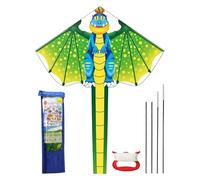 Kites for Kids | Comfortable Grip Handle Dynamic Toy - Beginners Beach Kite - for Beginners Kids Parents Boys Girls Family Outdoor Sports