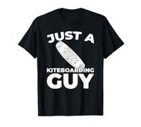 Kitesurfer Kitesurfing - Kiteboarder Just A Kiteboarding Guy T-Shirt