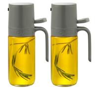 KITEXPERT Olive Oil Sprayer for Cooking Set of 2 - Versatile Olive Oil Spray Bottle for Cooking - 250ml/8.3oz Oil Spritzer for Air Fryer, Salad, Grilling, Roasting, Baking Essentials