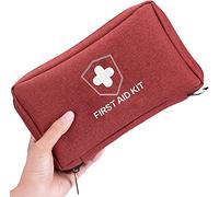 Kitgo Small First Aid Kit Waterproof Compact Mini Emergency Trauma Kit for Home, Travel, Camping, Hiking, Vehicle, Workplace, Backpacking, Outdoors