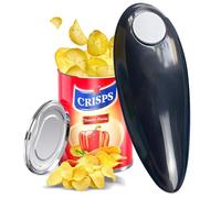 Kitgody Electric Can Opener,One-Touch Automatic Tip Opener Smooth-Edge Side-Cut for All Can Sizes, Ergonomic Design for Seniors & Arthritis and Weak Hands