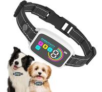 KitGody Optional-shock Anti Bark Collars for Large Medium Small Dogs 8-120lbs, Rechargeable No Bark Collar for Dog Training with 4 Training Modes, IP67 Waterproof, 8 Adjustable Sensitivity