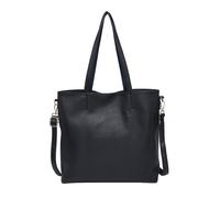 Kitise 2In1 Large Handle Resersable Tote Bag With Crossbody Purse Handbag In Black Black