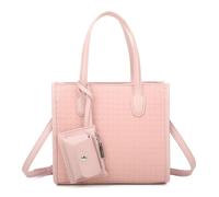 Kitise 2In1 Small Shoulder Tote Bag With Detachable Purse In Pink Pink One Size