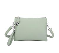 Kitise 3 Compartments Multifunctionla Crossbody Bag Wristles Handbag In Green Green