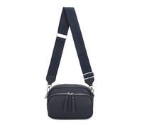 Kitise Camera Crossbody Bag Wide Chevron Strap Shoulder Purse - NAVY