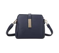 Kitise Chic Crossbody Bag With Gold Accent And Adjustable Strap In Navy Navy One Size