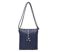 Kitise Chic Puppy Charm Crossbody Messenger Bag Slim Strap - BLUE