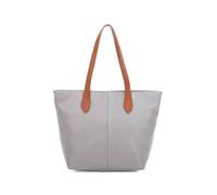 Kitise Classic Lightweight Rommy Shopper Tote Bag In Light Grey Light Grey One Size