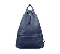 Kitise Convertible Multi Pockets Backpack Crossbody Sling Bag In Blue Blue One Size