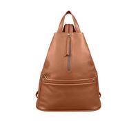 Kitise Convertible Multi Pockets Backpack Crossbody Sling Bag In Brown Brown