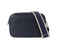Kitise Double Compartments Canvas Strap Crossbody Camera Bag In Navy Navy