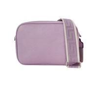 Kitise Double Compartments Canvas Strap Crossbody Camera Bag In Purple Purple