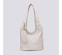 Kitise Elegant Chic 2-In-1 Shoulder Bag With Detachable Wallet In Beige Beige