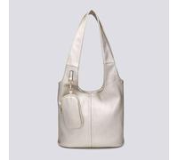 Kitise Elegant Chic 2-In-1 Shoulder Bag With Detachable Wallet In Gold Gold One Size