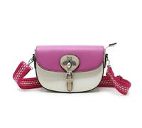 Kitise Half Moon Small Satchel Crossbody Bag With Bee Detail In Rose Rose