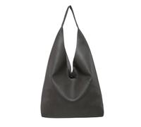 Kitise Large 2In1 Hobo Slouch Tote Pu Leather Handbag With Roomy Purse In Dark Grey Dark Grey