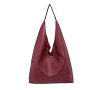 Kitise Large 2In1 Hobo Slouch Tote Pu Leather Handbag With Roomy Purse In Wine Wine