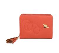 Kitise Mini Elegant Tassel Charm Bee Embellishment Purse Wallet In Orange Orange