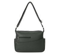 Kitise Multi Compartments Side Slip Pocket Crossbody Bag In Green Green