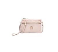 Kitise Multiple Pockets Multifunctional Wristlet Bag Crossbody Handbag In Beige Beige