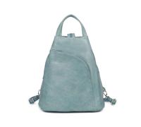 Kitise Pu Leather Convertible Crossbody Sling Backpack Bag In Blue Blue