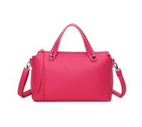 Kitise Roomy Satchel Bag Work Casual Shoulder Bag In Rose Rose One Size