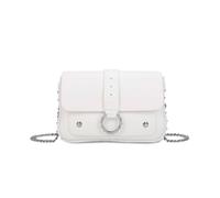 Kitise Small Flap Buckle Detail Crossbody Bag In White White One Size