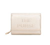 Kitise Small Multipockets Stylish Purse Wallet With Coin Holder In Gold Gold