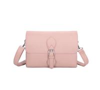 Kitise Small Satchel Double Compartments Crossbody Shoulder Bag In Pink Pink