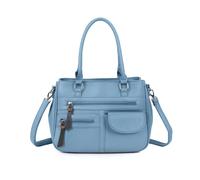 Kitise Spacious Multi Pocket Practical Crossbody Bag In Blue Blue