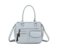 Kitise Spacious Multi Pocket Practical Crossbody Bag In Grey Grey One Size