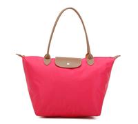 Kitise Sturdy Foldable Nylon Tote Shoulder Bag In Rose Rose