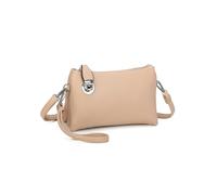 Kitise Thin Strap Lightweight Crossbody Bag Shoulder Purse - ALMOND