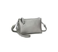 Kitise Thin Strap Lightweight Crossbody Bag Shoulder Purse - ANTIQUE SILVER