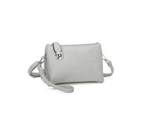Kitise Thin Strap Lightweight Crossbody Bag Shoulder Purse - ASH GREY