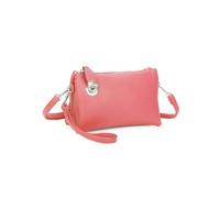 Kitise Thin Strap Lightweight Crossbody Bag Shoulder Purse - CORAL