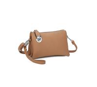 Kitise Thin Strap Lightweight Crossbody Bag Shoulder Purse - MOCHA MOUSSE