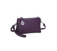 Kitise Thin Strap Lightweight Crossbody Bag Shoulder Purse - PURPLE