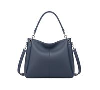 Kitise Top Handle Slouchy Hobo Shoulder Bag With Strap In Blue Blue