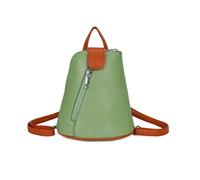 Kitise Trendy Small Convertible Practical Backpack In Green Green