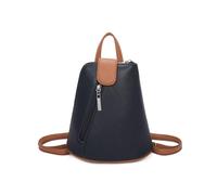 Kitise Trendy Small Convertible Practical Backpack In Navy Navy