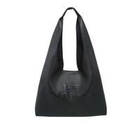 Kitise Women's 2 in 1 Soft PU Leather slouchy Tote with Small Pouch Crossbody Bag in Black Kitise Black
