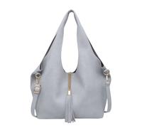 Kitise Women's 2in1 Large Slouchy Tote Bag with Small Crossobody Handbag in Light Grey Kitise Light Grey One Size